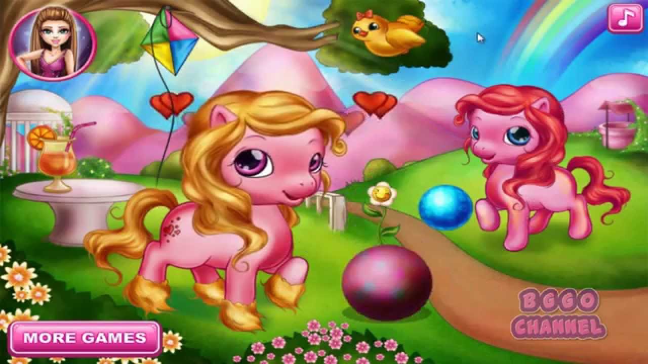 baby pony games for girls